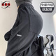 薇衣設2025春夏季新款運動(dòng)褲女街舞美式寬松抽繩束腳褲高腰休閑直筒衛褲 深灰 M 建議【100-115斤】