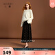 三彩2025冬季新款波點(diǎn)絲絨半身裙A字裙長裙復(fù)古優(yōu)雅M 烏黑色花卉預(yù)售[付款15天內(nèi)]發(fā) L 165/72A