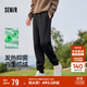 森馬（Semir）休閑褲男搖粒絨針織褲寬松束腳褲冬季長(cháng)褲情侶錐形褲101724127204