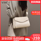 viney牛皮單肩包包女包斜挎包品牌托特包生日禮物送女友老婆 【白色】實(shí)用高級感洋氣枕頭包 時(shí)尚輕奢ck風(fēng)休閑包
