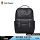 暇步士（Hush Puppies）雙肩包男大容量商務(wù)15.6英寸電腦包旅行書(shū)包時(shí)尚牛皮包生日禮物