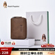 暇步士（Hush Puppies）卡包真皮零錢(qián)包男士證件夾風(fēng)琴式拉鏈卡片包名片夾禮物送男友 卡其色HC-1811046W-2415