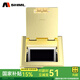 MSHML 地插座隱藏式全銅防濺水120型側插電話(huà)電腦組合類(lèi)地板強電插座 地插無(wú)模塊