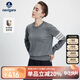 Navigare意大利小帆船針織衫女長(cháng)袖圓領(lǐng)毛衣2334003502 灰 XL 
