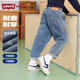 LEVI'S李維斯兒童牛仔褲秋季男童女童原牛軟牛仔休閑長(cháng)褲