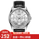 卡西歐（CASIO） 卡西歐(CASIO)手表商務(wù)男士運動(dòng)防水三眼指針時(shí)尚石英腕表送男友 白盤(pán)皮帶MTP-1375L-7A