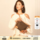 why時(shí)尚斜挎包百搭水桶包高級感女包時(shí)尚老花包女士包送老婆 啡色