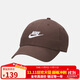 耐克中性帽子U NK CLUB CAP U CB FUT WSH L運動(dòng)帽FB5368-237棕L