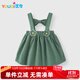 優(yōu)奇女童半身裙春秋女寶寶背帶裙小公主早秋穿搭森系超仙秋季裙子