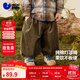 迷你巴拉巴拉男童褲子2025秋新品純棉寶寶復(fù)古寬松兒童聯(lián)名長(zhǎng)褲 卡其50645 90
