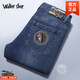 Walker Shop高端品牌春秋季修身高檔男士牛仔褲潮牌刺繡潮流藍色直筒牛仔褲男 深藍色 31