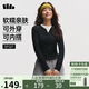 蕉下（beneunder）打底衫女內(nèi)搭可外穿洋氣亨利領(lǐng)長袖T恤女裝SF027黑L