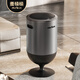 麥桶桶（Mr.Bin）客廳智能垃圾桶感應廚房大號家用高腳意式高顏值輕奢酒杯型不銹鋼 【小酒杯感應】 伏特加鈦 15L 贈垃圾袋丨空間大推薦20L