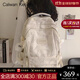 CALWAN KEODH書(shū)包女大學(xué)生初中雙肩包女2024新款時(shí)尚大容量背包輕便運動(dòng)電腦包 【米白色+長(cháng)腿毛球】小眾百搭高顏值簡(jiǎn)約休閑減負出游