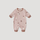 巴厘小豬嬰兒衣服春秋哈衣新生兒純棉爬爬服嬰幼兒秋裝剛出生的寶寶連體衣 粉色妙妙屋 73cm