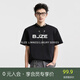 伯爵卓爾【合金裝飾墊肩設(shè)計(jì)】短袖T恤男士2025夏季新款打底衫 T521260 森林黑 L (175)