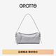 GROTTO個(gè)樂(lè )25年新款筆筒包女士手提包單肩斜挎包手機包迷你款禮物 薄暮灰 MINI