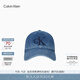 Calvin KleinJeans25男女情侶中性經(jīng)典ck刺繡徽標復古牛仔棒球帽禮物4G5017G