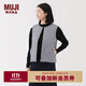 無(wú)印良品（MUJI） 女式 輕量羽絨便攜式 背心 馬甲馬夾女款女裝25年秋季 BD11EA5A 薰衣草色 M (160/84A)