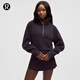 lululemon丨Scuba 女士超寬松款煙囪領(lǐng)衛衣 LW3IFSS 夜蛾黑 M /L