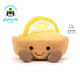 Jellycat趣味柯萊特檸檬塔毛絨玩偶安撫公仔食物娃娃生日新婚禮物 黃色 One Size