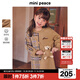 MiniPeace太平鳥(niǎo)童裝冬女童連衣裙F2FAD4A25 卡其色 130cm