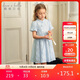 戴維貝拉女童連衣裙兒童裙子夏裝中國風(fēng)漢服裙大童公主裙