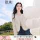 香影千金小香風(fēng)外套女2025秋季新款白色精致名媛短款法式上衣春秋 米色 M