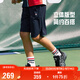 FILA斐樂(lè )兒童童裝短褲2025年夏季男中大童梭織五分褲 RD寶藍-NV 150