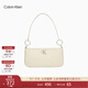 Calvin Klein時(shí)尚腋下包禮物通勤洋氣包包金屬字母拉鏈CK女包單肩法棍包DH3237