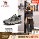 駱駝（CAMEL）【山城】男鞋戶(hù)外登山鞋網(wǎng)面透氣男士厚底跑步休閑運動(dòng)鞋子 G15S342004 淺綠 四季款 42