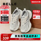 百麗厚底舒適老爹鞋女學(xué)生新款輕量運動(dòng)休閑鞋B4P1DCM4 太空灰 37