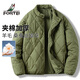 富鋌【填充綿羊毛&桑蠶絲】秋冬季男士棉服男夾棉加厚立領(lǐng)棉襖外套男