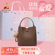 稻草人包包女款2025新牛皮單肩斜挎水桶包輕奢高端生日禮物送女友老婆