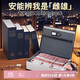 八海鳥(niǎo)書(shū)本保險箱密碼盒子帶鎖小型鎖的柜小錢(qián)箱存錢(qián)罐兒童家用儲物收納