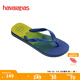 havaianas哈唯納BrasilFresh漸變色人字拖夏外穿夾腳平底拖鞋海邊 7893-海洋藍(lán) 41-42 巴西碼