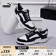 彪馬（PUMA）男女同款經(jīng)典休閑透氣復古百搭潮流板鞋 REBOUND 370539 黑色-白-01 40