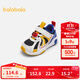 巴拉巴拉【商場(chǎng)同款】寶寶穩步鞋男童鞋子2025春秋新款透氣網(wǎng)布鞋 黑白色調00391 24 (腳長(cháng)14.3-14.7/內長(cháng)15.7)