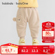 巴拉巴拉balaOne寶寶褲子長(zhǎng)褲2025冬加絨嬰兒pp褲保暖可愛萌208425108205