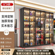 襄睿手辦展示柜盲盒展示架玻璃展示柜高達模型玩具柜陳列柜玻璃門(mén)展柜 E0實(shí)木板 長(cháng)240*220 A款 包上樓包安裝+附送燈光