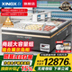 星星（XINGX）星星冰柜商用大容量超市組合島柜冷藏冷凍柜雪糕柜臥式展示柜冷柜官方旗艦店正品組合柜 系列一組合端頭柜600BY*2+直柜500BY*2