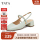 他她（TATA）包頭涼鞋2025夏季新7ACE1BH5 綠色 36