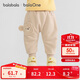 巴拉巴拉balaOne寶寶褲子長褲2025冬加絨嬰兒pp褲保暖可愛萌208425108205