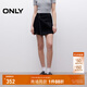 ONLY2025夏季新款個(gè)性時(shí)髦高腰A字褲裙短褲牛仔褲女|125243002 J19 黑牛仔 M