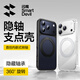 閃魔【隱軸支點(diǎn)殼Y1】適用蘋(píng)果iphone17promax手機(jī)殼蘋(píng)果17promax保護(hù)套磁吸支架超薄透明防摔磨砂款