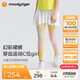 moodytiger【仙女家族】女童假兩件裙褲涼感防曬夏季輕薄透氣兒童幻彩裙褲