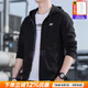 耐克（NIKE）官方艦店外套男裝25秋冬季新款棉質(zhì)保暖跑步運動(dòng)服連帽針織夾克男 【主推款】金屬拉鏈/法式舒適毛圈/刺繡LOGO 曬圖退10 L 175(建議體重130-150斤)