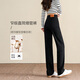 韓都衣舍百搭薯條褲高腰窄版直筒煙管褲女2025春秋百搭顯瘦彈力休閑牛仔褲