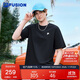 FILA FUSION斐樂(lè )潮牌情侶短袖T恤2025年夏季寬松透氣t恤男女同款上衣