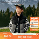 巴拉巴拉童裝兒童馬甲男童女童羽絨服外套2025新冬裝上衣保暖208425101204